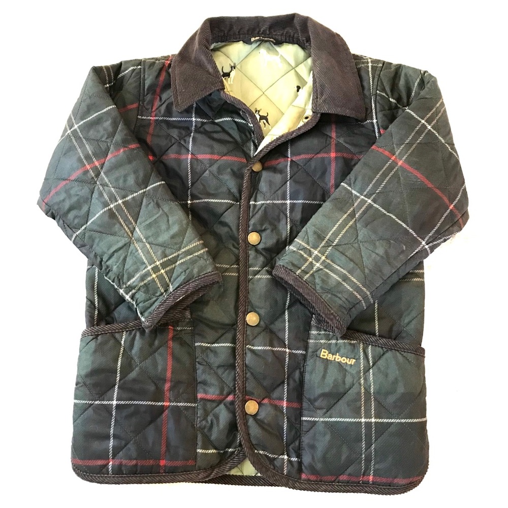 Barbour Boys Orwell Quilted Jacket Size XXS